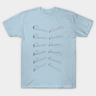 Major Scales T-Shirt